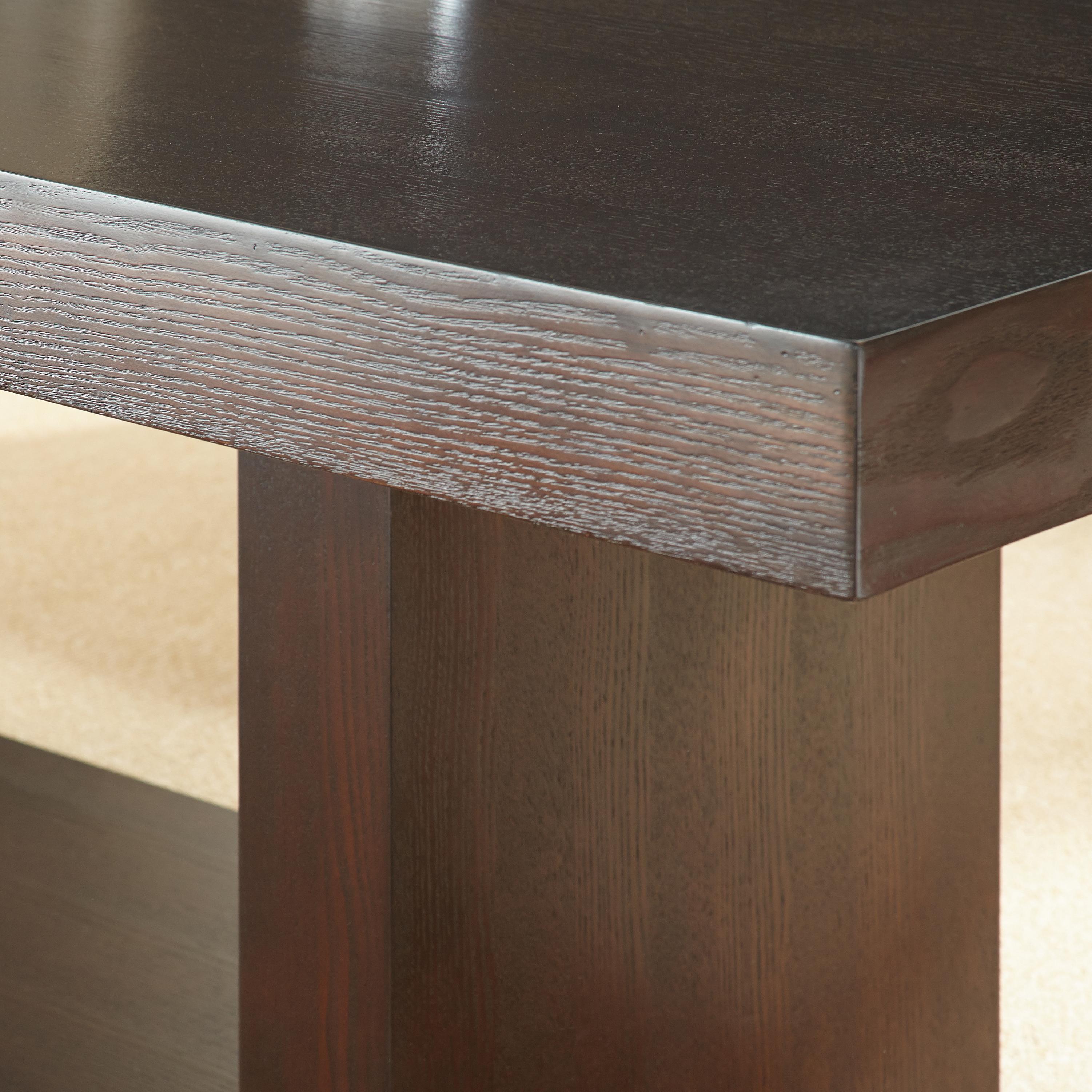 Antonio Dining Table with Contemporary Pedestal Base Belfort Furniture Dining Tables